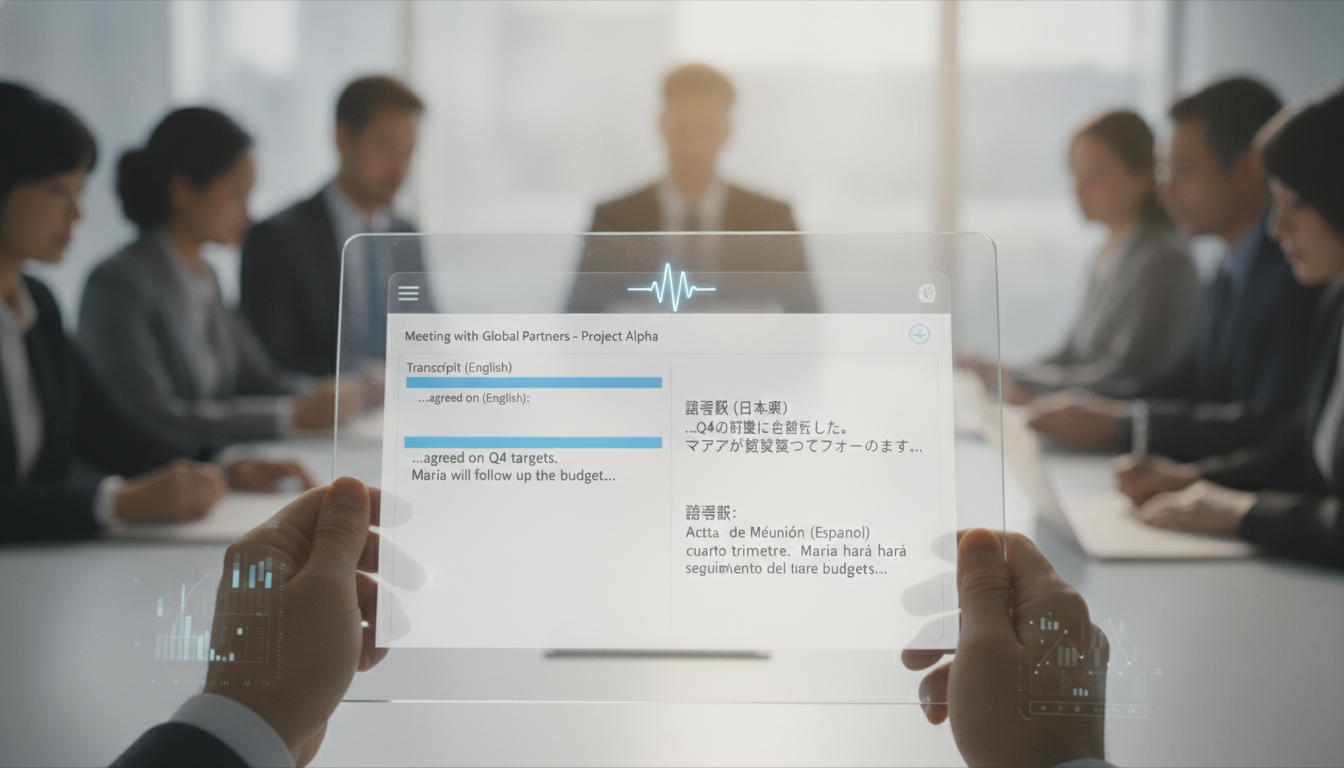 AI Meeting Notes in Multiple Languages: How to Pick the Right Transcription and Translation Tool
