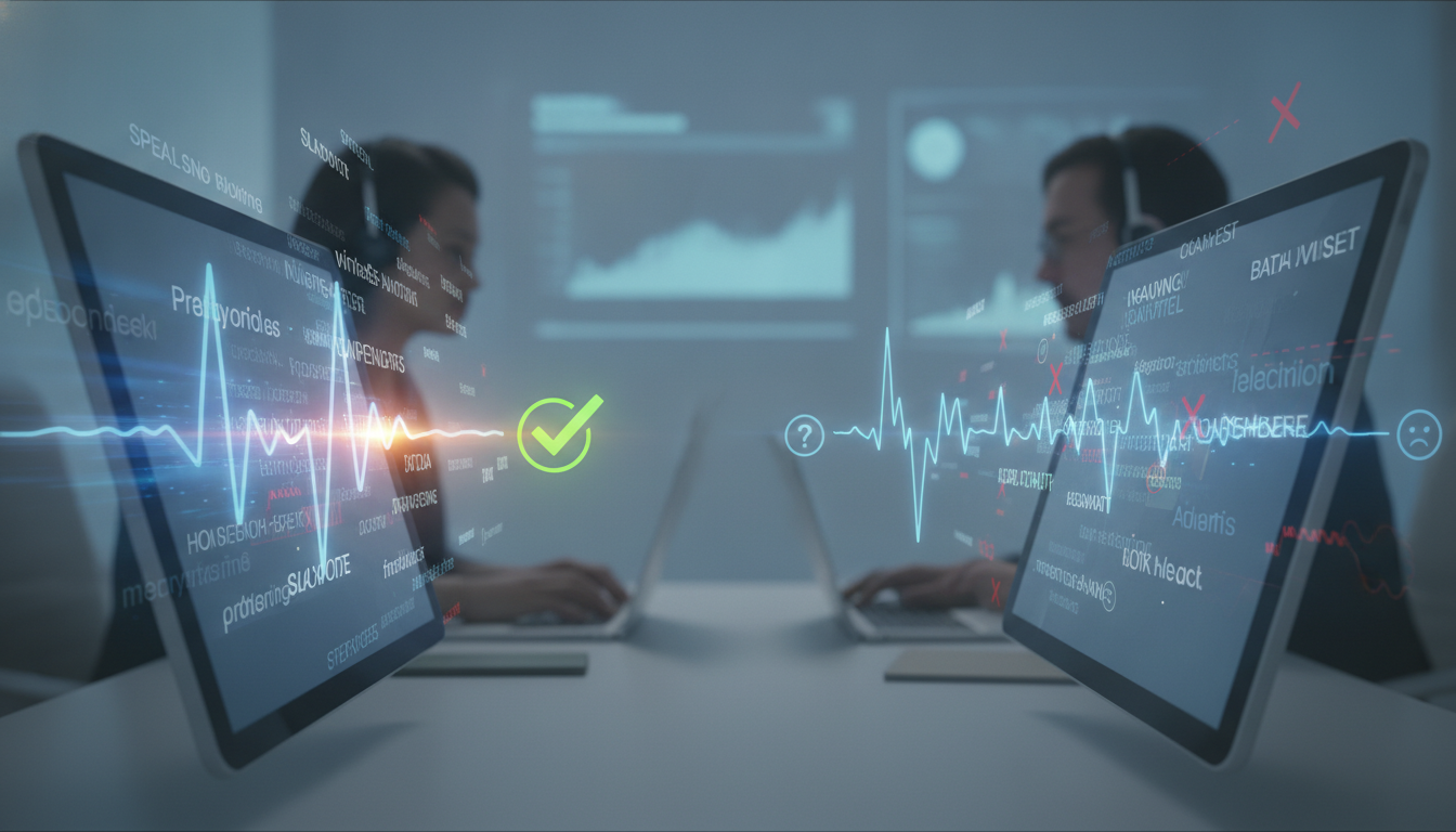 Transcription Accuracy & Speed